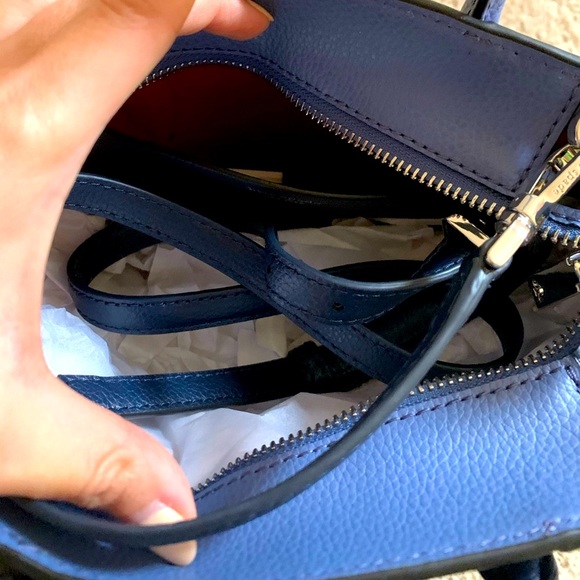 KATE SPADE Eva split handle small top zip satchel - Picture 4 of 6